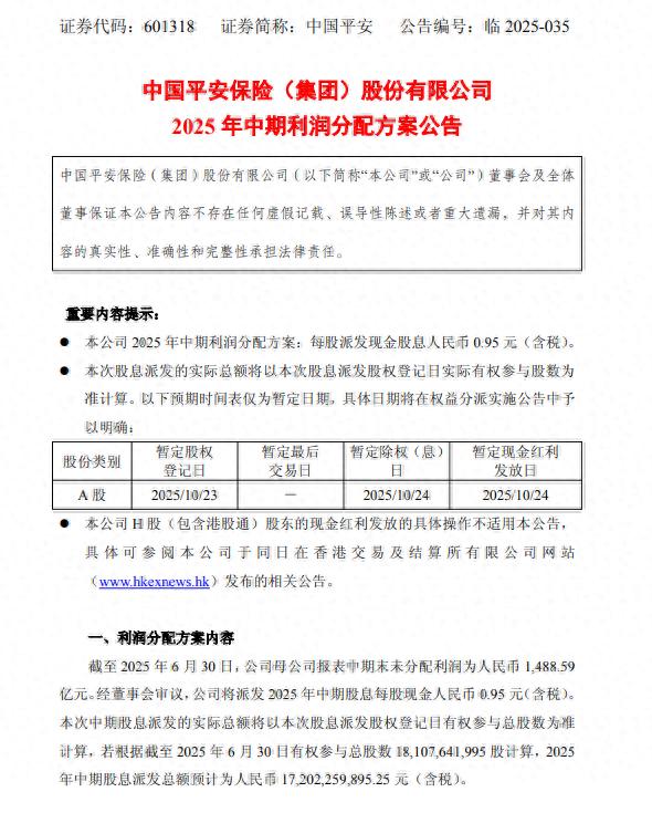 胜亿优配 中国平安的定力